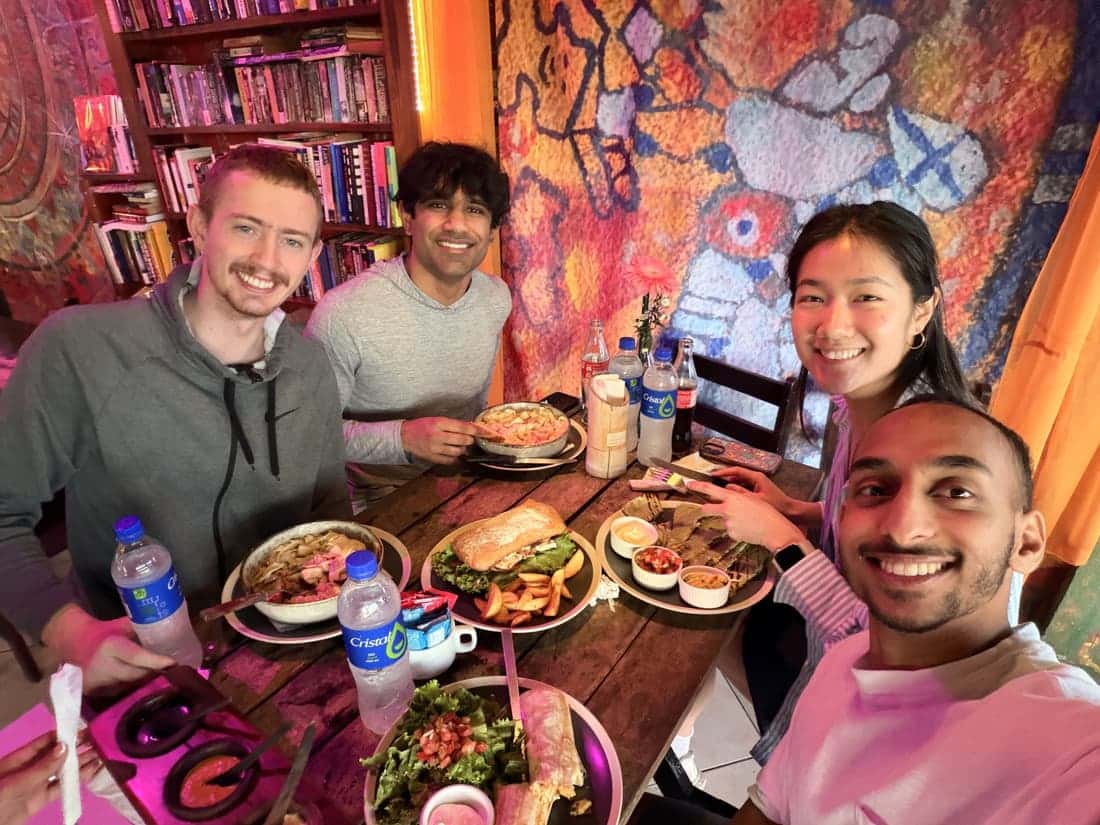 feast after the volcano